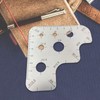 Folpus Leathercraft Drawing Ruler Round Corner Template Circle Stencil Tool
