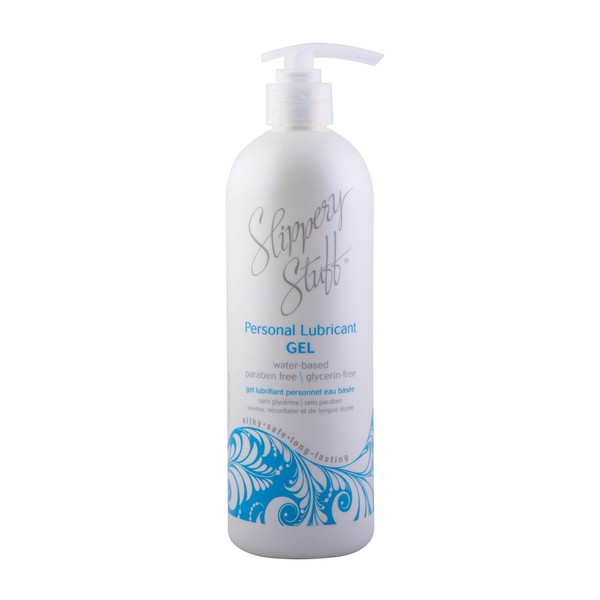Slippery Stuff, 16 oz Gel, Clear, Pound , Unscented, 1 Count (LU031)