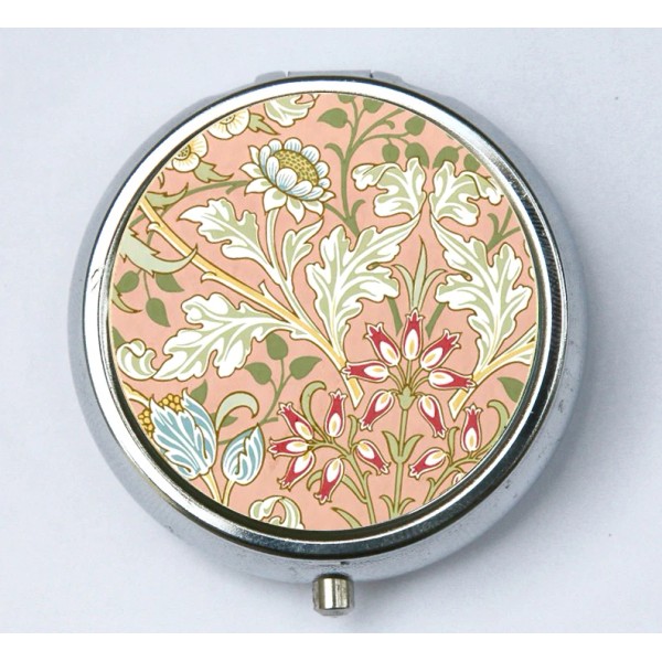 Does not apply Art Nouveau Floral Hyacinth, Pill case pillbox