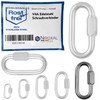 NietFullThings Stainless Steel Screw Connector, V4A, 3-12 mm Material Thickness,