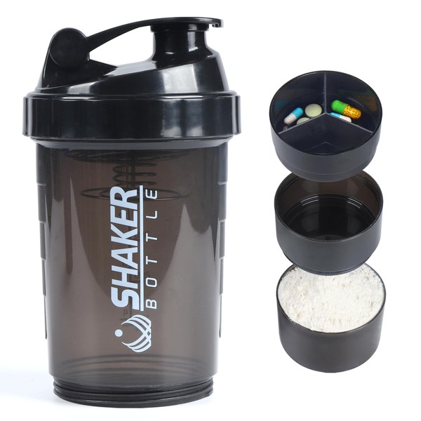 VIGIND VIGIND Protein Shaker Bottle,Sports Water Bottle,Leak Proof Shake Bottle