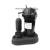 Rainbro 1/2 HP Thermoplastic Submersible Sump Pump With Vertical Float