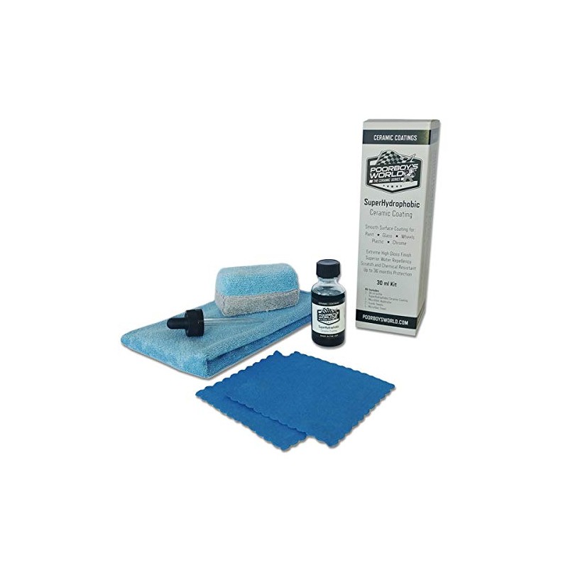 Poorboy's World SuperHydrophobic Ceramic Coating 30ml Kit