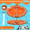 PUPTECK Dog Pool Float, Inflatable Dogs Raft for Pool with