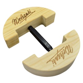 Melegari CAPPELLERIA Hat Width Natural Wood | Hat Stretcher | Hat Shape | Hat Care | Hat Maintenance, beige