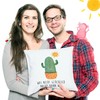 Mr. & Mrs. Panda Decorative Cushion Cactus Sun Gift Sofa