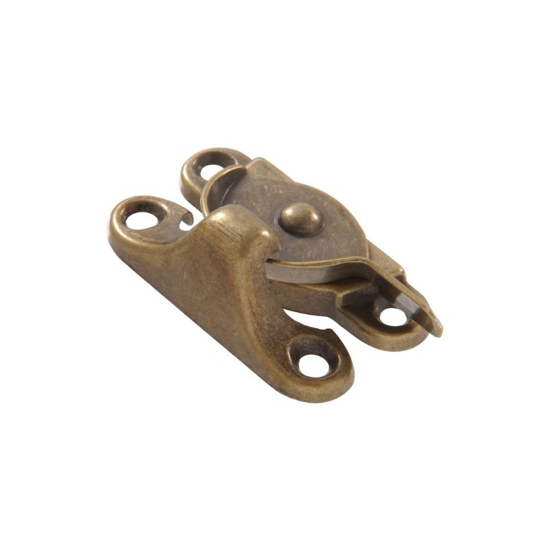 Hardware Essentials 851833 Sash Lock Crescent Brass
