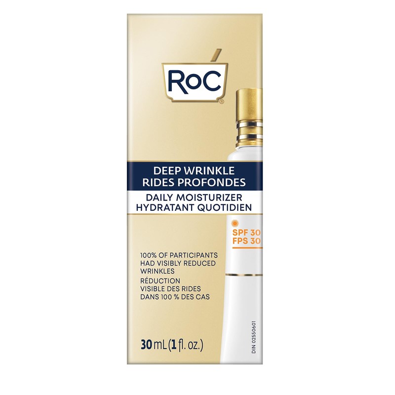 RoC Retinol Correxion Deep Wrinkle Daily Moisturizer SPF 30 1oz