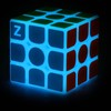 AMAZA 3x3 Fluorescent Speed Cube 3x3x3 Glow in Dark Luminous