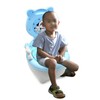 XKMT- Baby Kids Portable Bear Blue Potty Training Seat Toddler