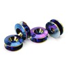 iJDMTOY Universal Fit Neo Chrome Finish JDM Quick Release Fastener