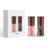 VKCHEF Pepper Mill, Manual Rock Salt Mill, Small Salt Mill,