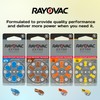 Rayovac Extra Size 312, 60 Hearing Aid Batteries, Made in