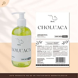 Skin Inc | Choluaca Limpiador Facial Jabón Liquido para Rostro Piel Grasa 250 ml