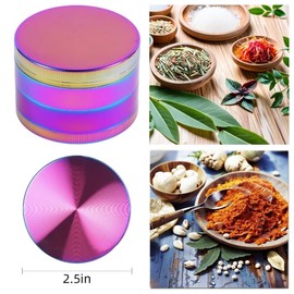 2.5''Spice Grinder Grinder (5Pink)