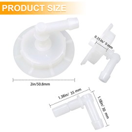 Coolant Reservoir Cap 19106-RNA-A48 Engine Radiator Coolant Water Tank Cap White Radiator Overflow Tank Lid for CR-V Civic Accord Crosstour Insight Pilot, Acura Legend RL CL TL RDX ZDX MDX TSX