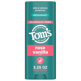 Tom'S Of Maine Desodorante Natural Sin Aluminio Tom'S Of Maine Rose Vanilla Para Mujeres Y Hombres | Se Aplica Transparente | Protección Contra El Mal Olor Y La Humedad | Ingr 3,25 Onzas (Paquete De