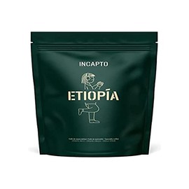 Incapto Specialty Coffee Beans | Single Origin Ethiopia | Espresso 100% Arabica | Specialty Coffee 86.5 Points SCA | Traditional Roasted Bean Coffee | Plantation Limu, Moplaco, 500g