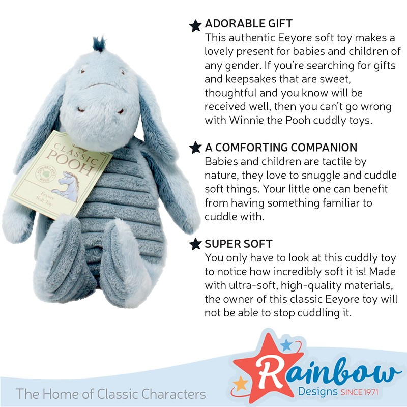 Classic Winnie the Pooh & Friends - Eeyore - Cuddly
