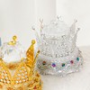 Crown Ring Box Luxurious Romantic Engagement Ring Box Portable Compact