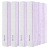YUXIANLB 100 limas de uñas de grano 100/180 profesionales reutilizables