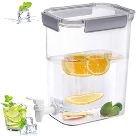 DAMET Dispensador de Detergente Líquido, Contenedor Suavizante de Tela para Detergente, Dispensador de Detergente Líquido para Lavandería para Organización y Almacenamiento