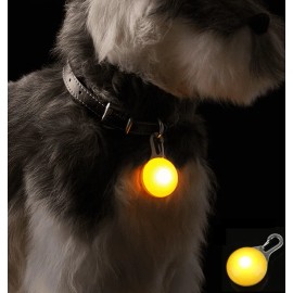 unbraned Dog Collar Glowing Pendant LED Flash Nightlight