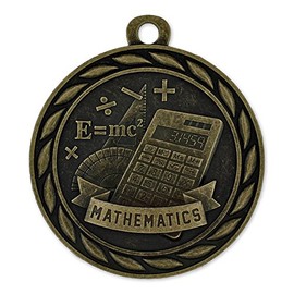 Gold Mathematics Single and Bulk School Medals