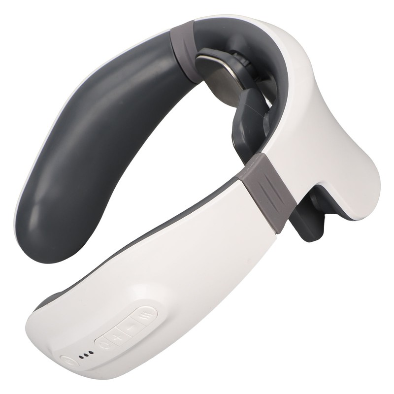 Electric Heated Pulse Neck Massager 4 Heads Intelligent Remote Control