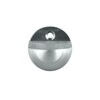 Romak 378360 Half Moon Metal Door Stop, 25 mm Size,
