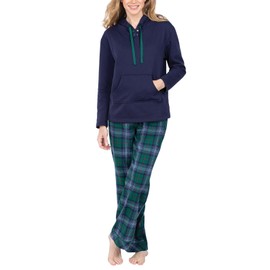 PajamaGram Flannel Pajamas Women Cozy - Womens Pajama Sets, Heritage, XL 16
