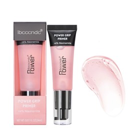 Power Grip Primer + 4% Niacinamide, Hydrating Face Primer, Evens Skin, Grips Makeup, Moisturizes Primes, Perfect Gel-Based, Primer Face Makeup for Long Lasting, Smoothing Foundation Primer (Pink)