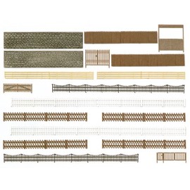 Busch 6017 H0 Zäune, Mauern, Tore