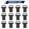 NAUTYKIKS 12 Pack Dump Trailer Hinges Weld On Heavy Duty