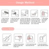 Red False Nails - 32PCS Short False Nails - Square