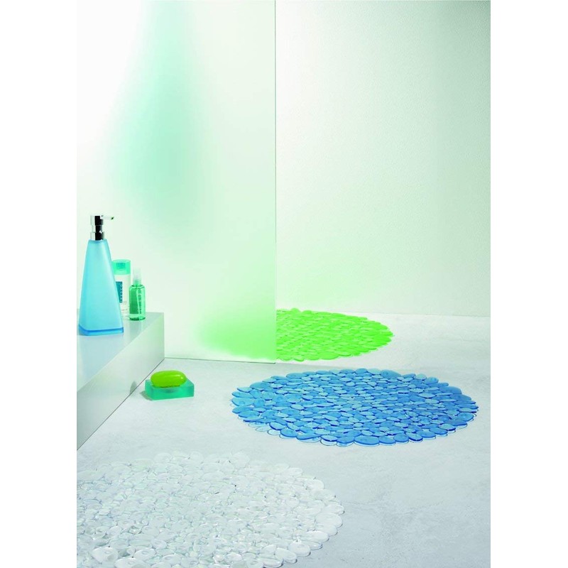 Spirella Riverstone Clear Bath Safety Mat PVC Transparent 75 cm