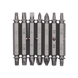 MEGAPRO Replacement Bit Pack - The ShaftLOK | 7 Double-Ended Locking Bits |