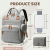 Diaper Bag Backpack for Girls Boys: Gray Toddler Diaper Bag