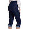 NYDJ Women's Marilyn Straight Cuff Cropped Slimming Jeans, Rinse 1,