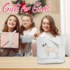 Nuckxy Canvas Tote Bag For Woman, Dog Theme Hand Drawn