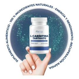 L-Carnitina Tartrato Naíma 1200 mg para Rendimiento Deportivo                                                                                         
