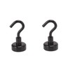 Magnetic Hanging Rod with Hooks Multifunctional Metal Side Suspension Bar