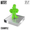 Greenstuff World GSWD-5853 Acrylic Display Stand, 2.4 x 2.4 x