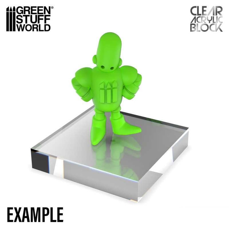 Greenstuff World GSWD-5853 Acrylic Display Stand, 2.4 x 2.4 x