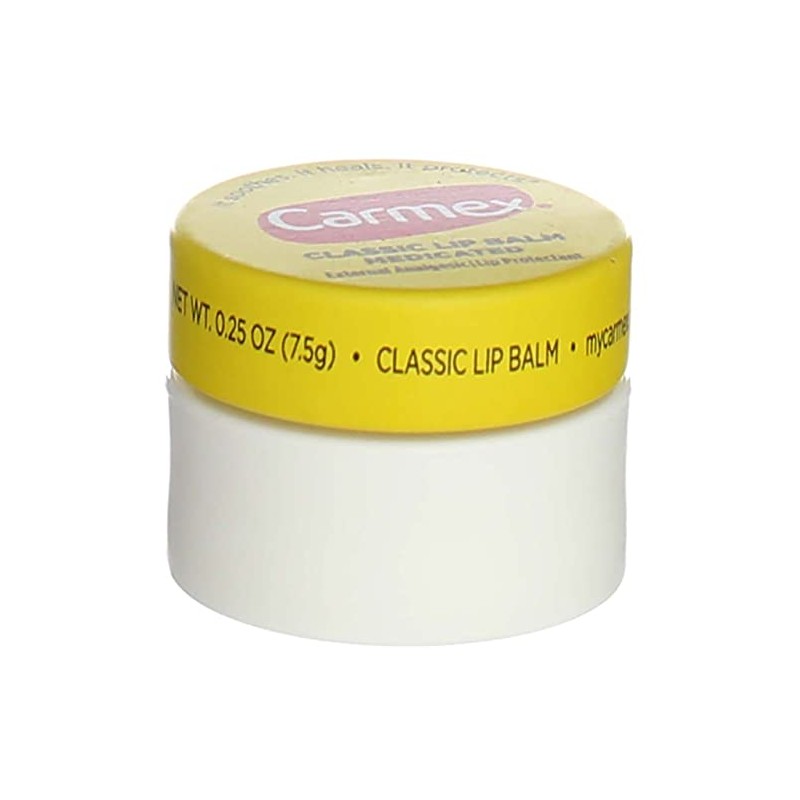 Carmex Bálsamo labial For-Cold-Sores 0.25 oz (paquete de 8)