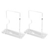 Acrylic Fishing Pole Wall Mount Bracket Stable Support Adjustable Acrylic