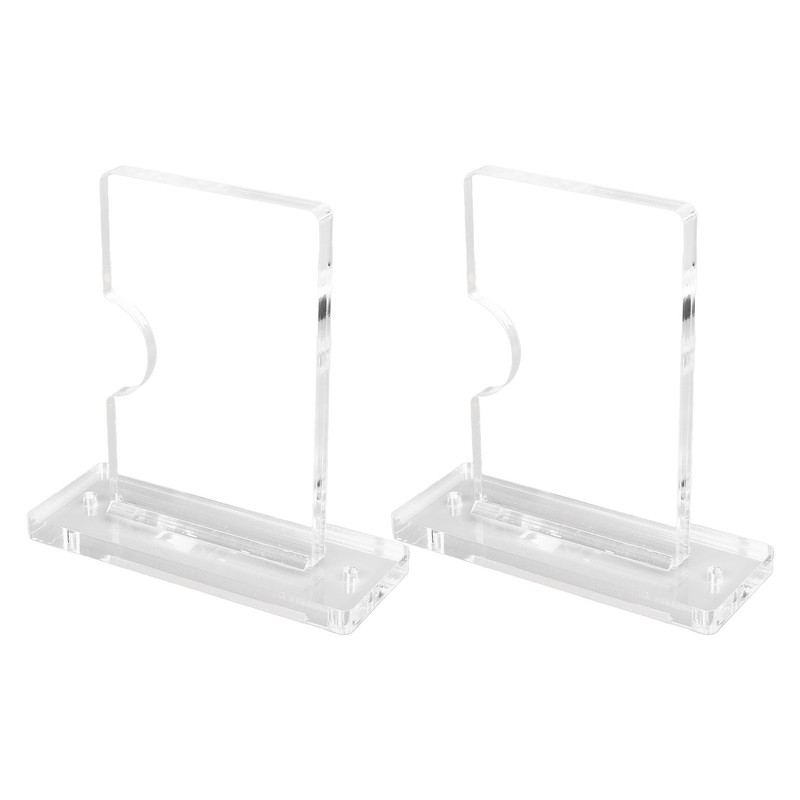 Acrylic Fishing Pole Wall Mount Bracket Stable Support Adjustable Acrylic