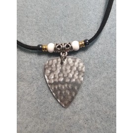Handmade Shinedown Aluminum Guitar Pick Necklace