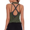 Womens Summer Open Back Yoga Tops Halter Backless Workout Tank