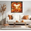 CSZPPQAF 5D Diamond Painting Kits for Adults, Autumn Pumpkin Maple